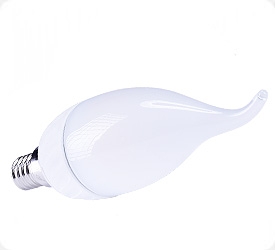 LED žárovka C30L E14 COB 5W neutrální bílá NW; 230V; svíčková ozd.; MAX-LED